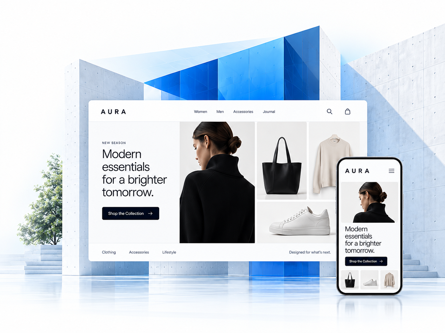 Websites and e-commerce showcase